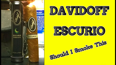 60 SECOND CIGAR REVIEW - Davidoff Escurio - Should I Smoke This