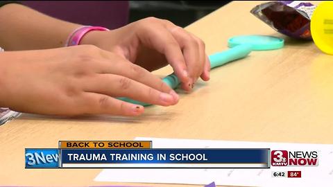 Training helps students deal with trauma at school