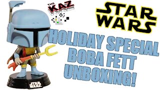 Boba Fett Star Wars Holiday Special Funko Pop Unboxing