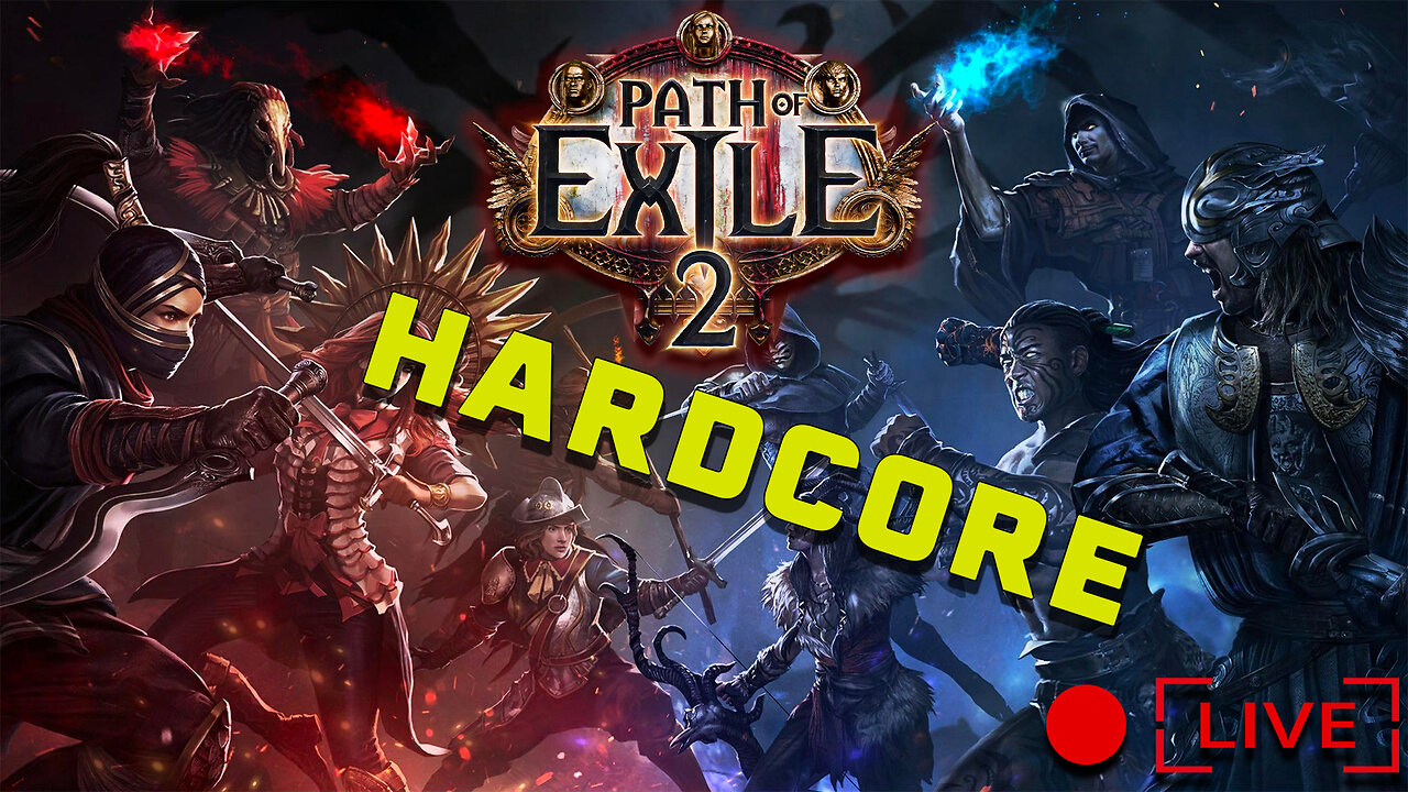 🔴LIVE NOW🔴 -- POE HARDCORE TODAY!