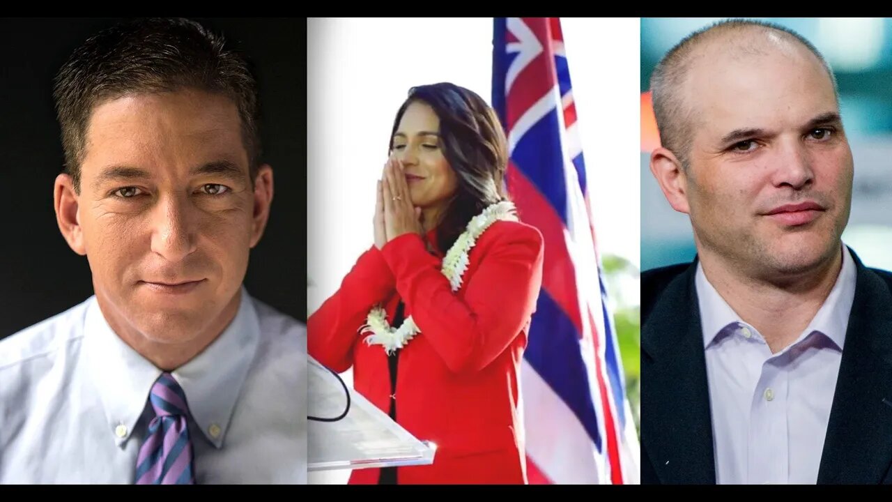 Tulsi Gabbard, Jimmy Dore Matt Taibbi, Glenn Greenwald Attacked & Smeared By Corporate MSNBC Article