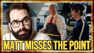 Matt Walsh MALIGNS Fast Food Workers in BONEHEAD Trump McDonalds Take