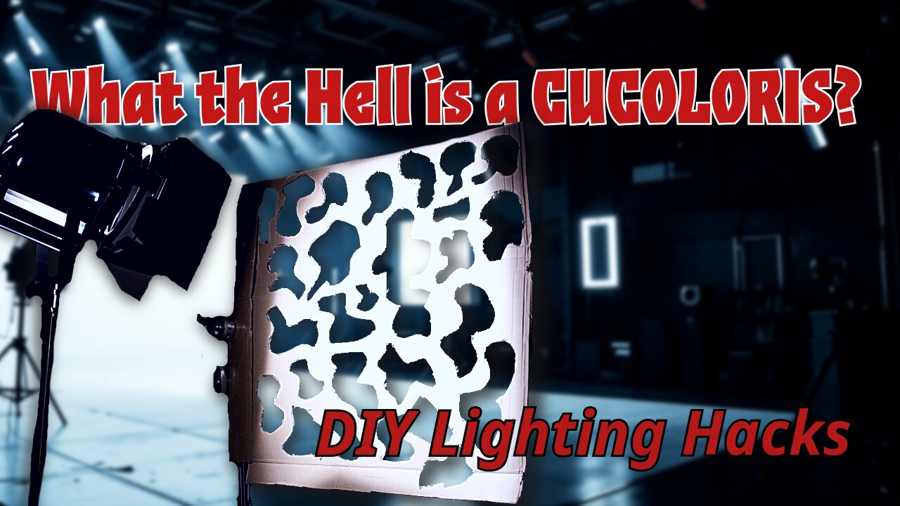 What the HELL is a Cucoloris? #filmmaking101 #filmlighting #cinematic #blackmagic #photography #film
