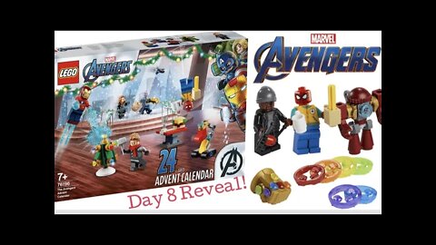 Lego MARVEL AVENGERS Advent Calendar 2021 (#76196) - Day 8 Reveal - By Rodimusbill