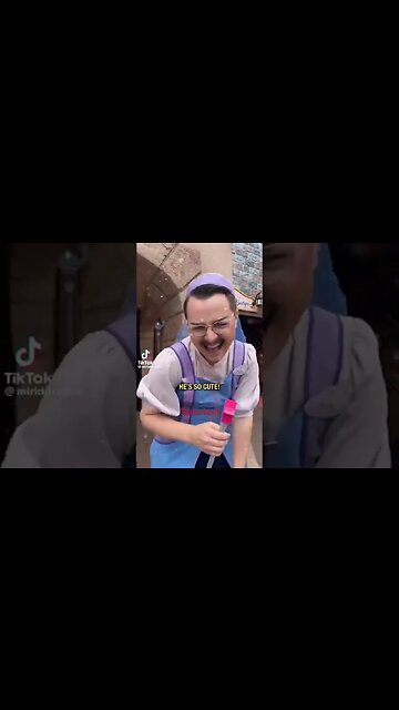 Meet Disneyland's newest mustached "fairy godmother."