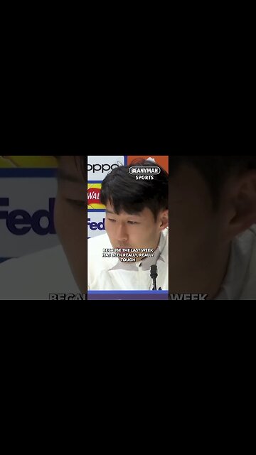 'The most important game of the season! | Son Heung-Min 손흥민