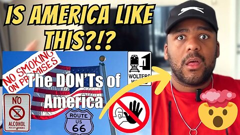 Brit Reacts to The DON'Ts of Visiting The USA | ARE YOU REALLY LIKE THIS?