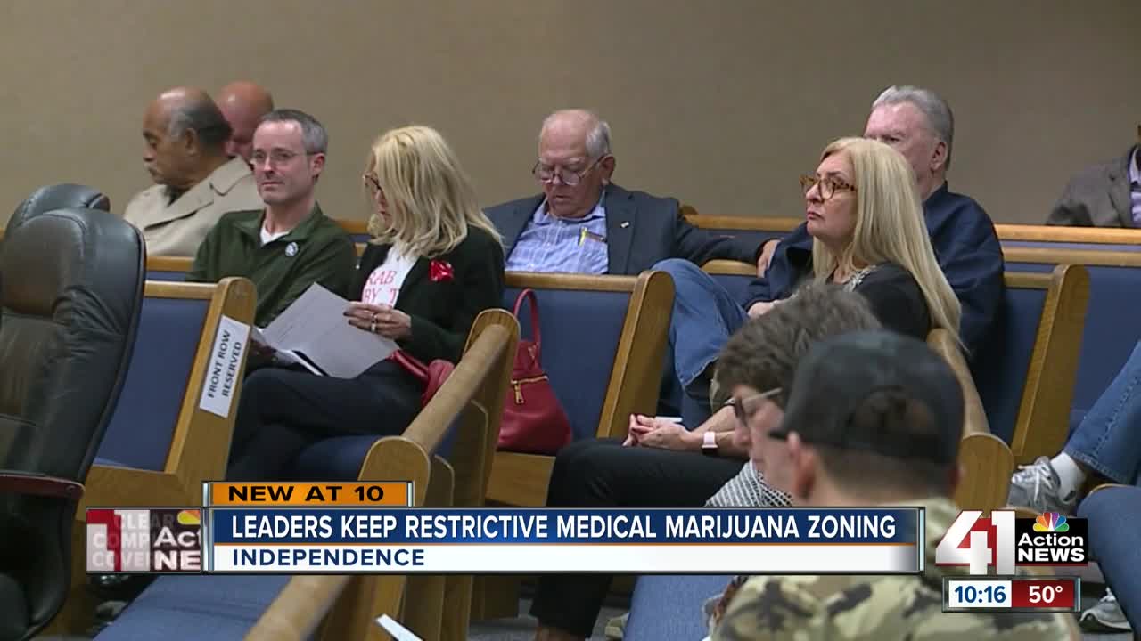 Despite constitutional concerns, Independence votes down changes to medical marijuana zoning