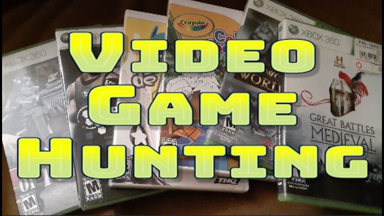 Video Game Hunting 11/19