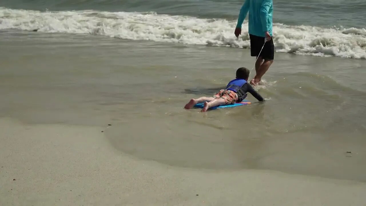 Leo "Boogie Boarding" - Fernandina Beach - '23