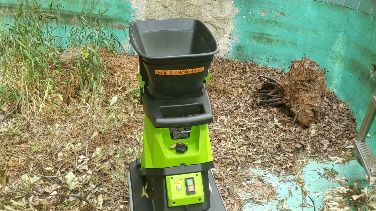 Review of the Earthwise GS70015 Electric Wood Chipper, Not Recommended.