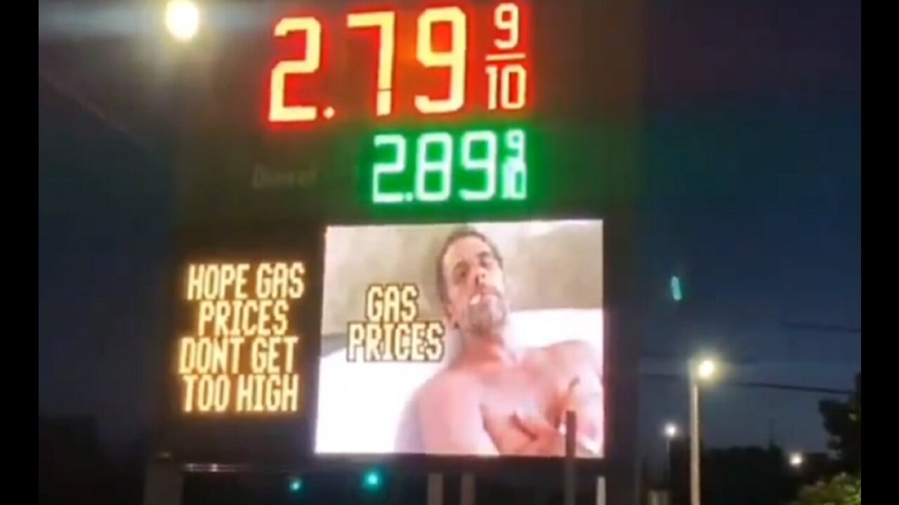 ‘Hope Gas Prices Don’t Get Too High’, Gas Prices: Hunter Biden