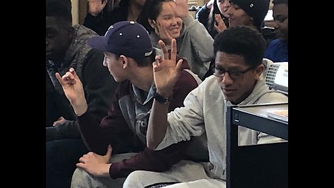 WWII vets bring 'living history' lesson to South High School