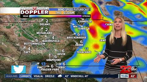 January 23rd nightly weather update