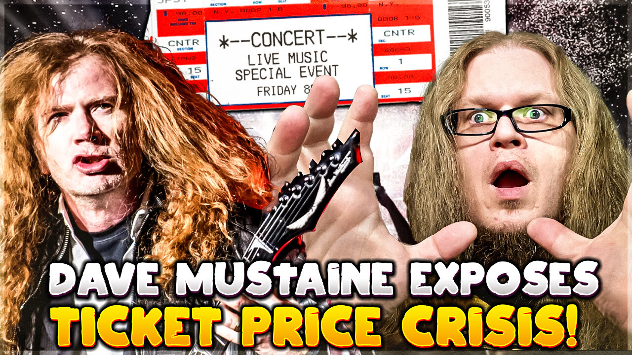 Marketing Doctor reacts to Dave Mustaine & Concert Ticket Prices