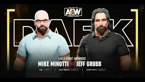 AEW YouTuber & streamer fights Jeff Grubb Vs Mike Minotti.