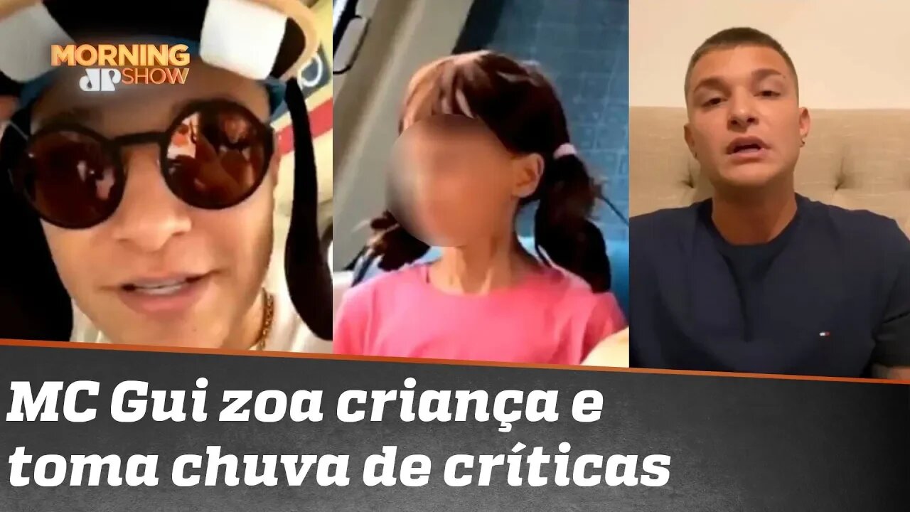 MC Gui zoa criança e toma chuva de críticas: “Você é ridículo”, dispara Jojo Todynho