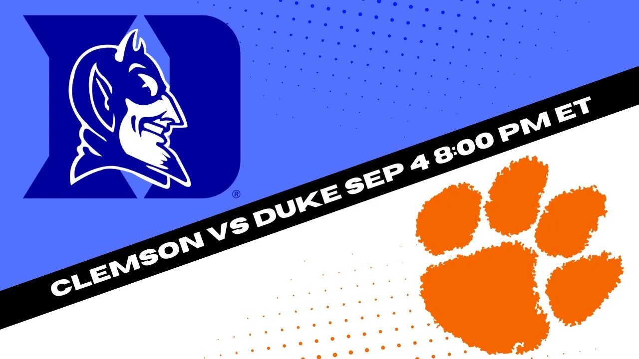 Clemson Tigers vs Duke Blue Devils Picks, Predictions, and Odds - Football Best Bet