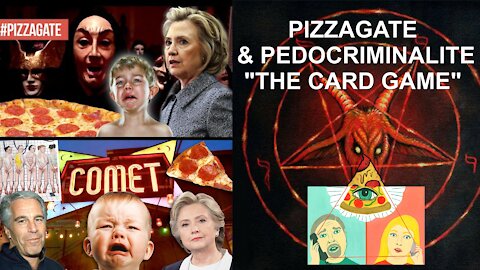 USA/ Le PIZZAGATE. Un jeu de 24 cartes pas comme les autres... (Hd 1080)