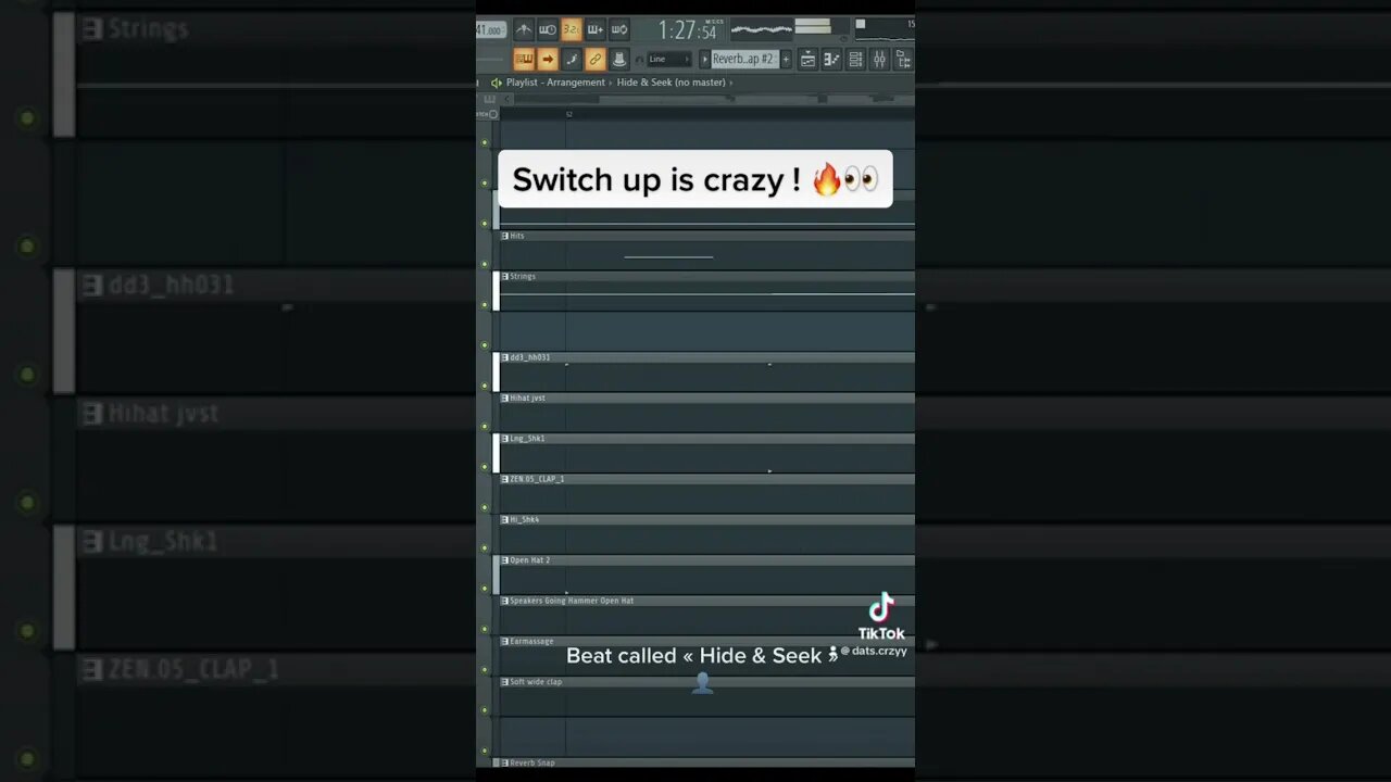 Switch is kinda crazy ! 🥵😂 #beat #dark #hiphop