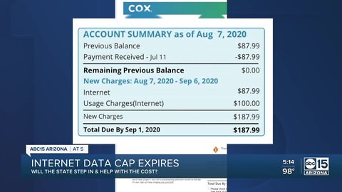 Internet data cap expires, forcing many to pay more for internet