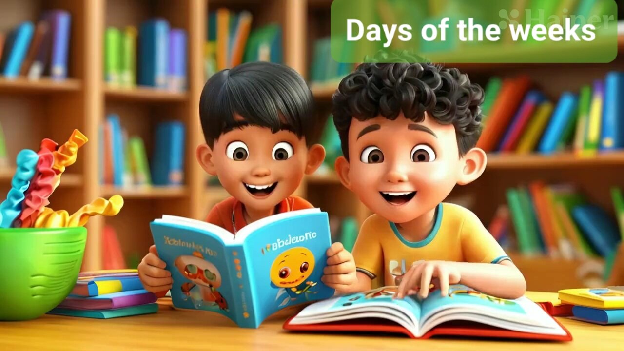 days of the week | nursery rhymes | learn Sunday Monday |learning videos for children | days name