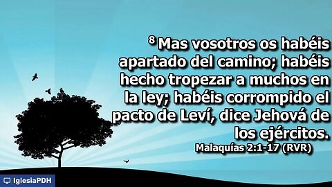 Reprension de la infidelidad de Isreal