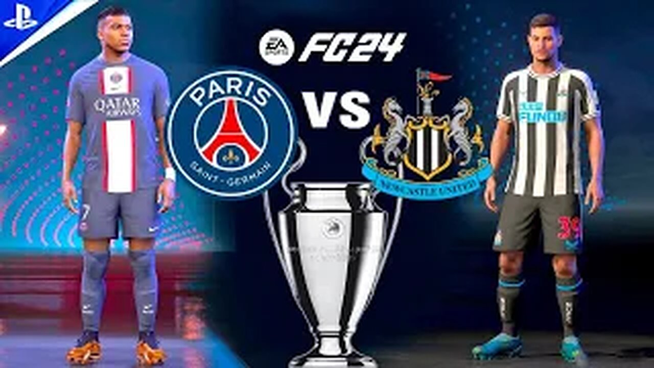 Newcastle vs PSG Match Highlights: EA Sports FC 24