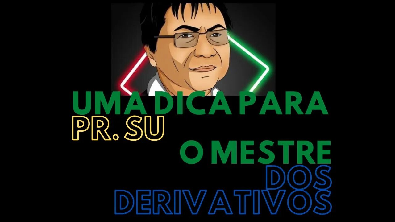 Uma dica para o Prof. Su