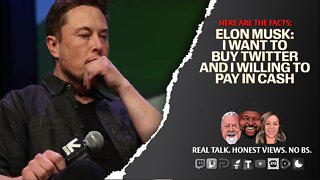 Elon Musk Wants To Purchase Twitter For Straight Up Cash!