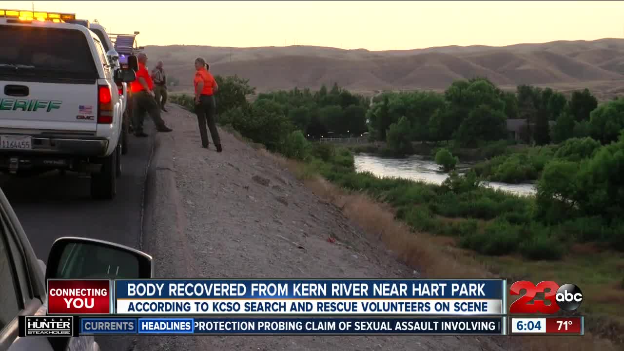 Officials: Kern County Search and Rescue crews pull body from Kern River