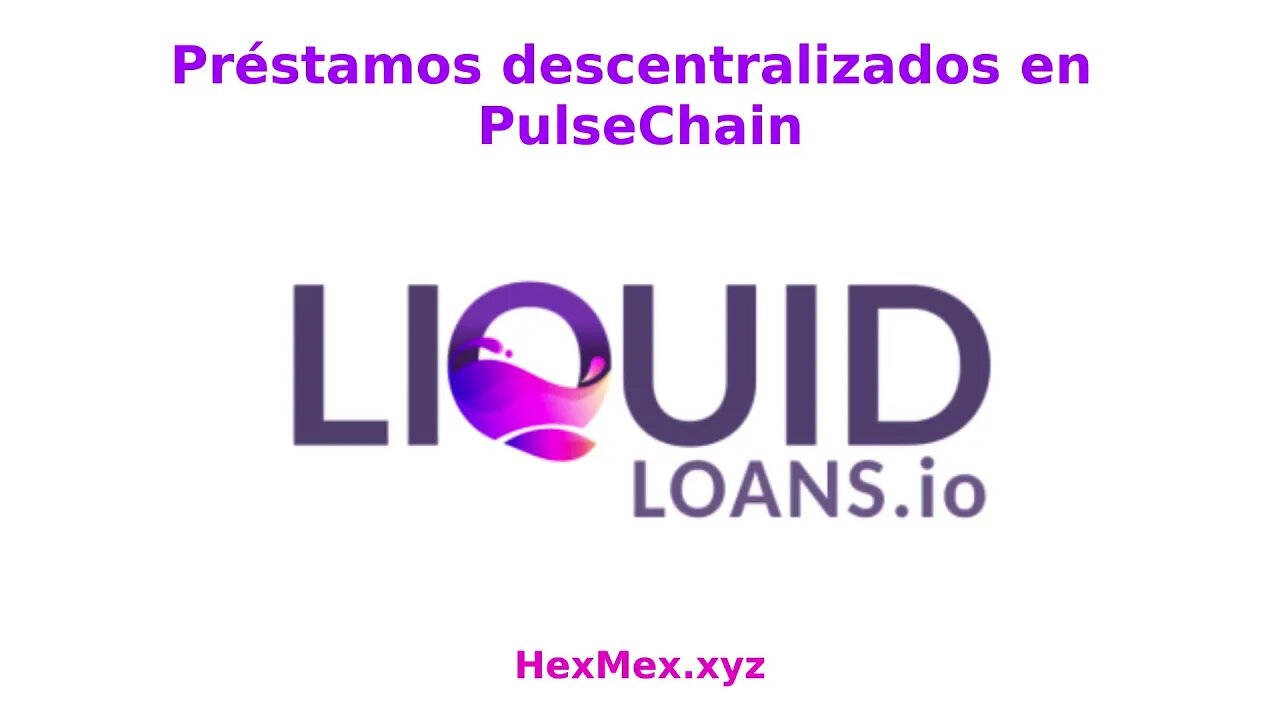 Préstamos descentralizados en PulseChain!