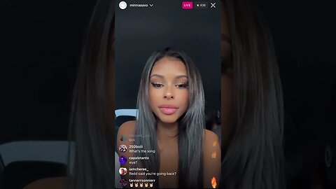 Minaaxo Instagram Live Bopping Music Tries To Forget Bout Her Ex Island You (16/04/23) PT.1