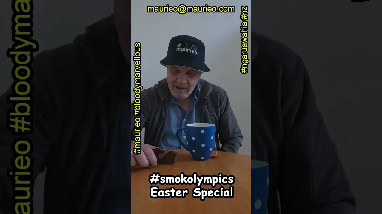 #maurieo #shorts CHOCOLATE BUNNY MAKES BRIEF APPEARANCE AT SMOKOLYMPICS