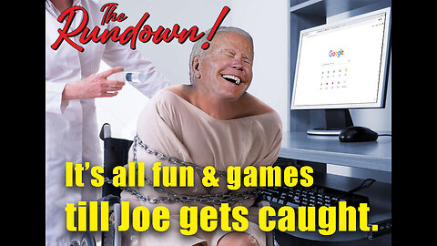 It's all fun and games till Joe gets caught. What a crazy world!