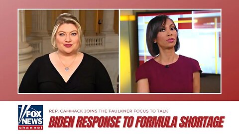 Rep. Cammack Joins The Faulkner Focus To Talk Biden Admin Response To Baby Formula Shortage