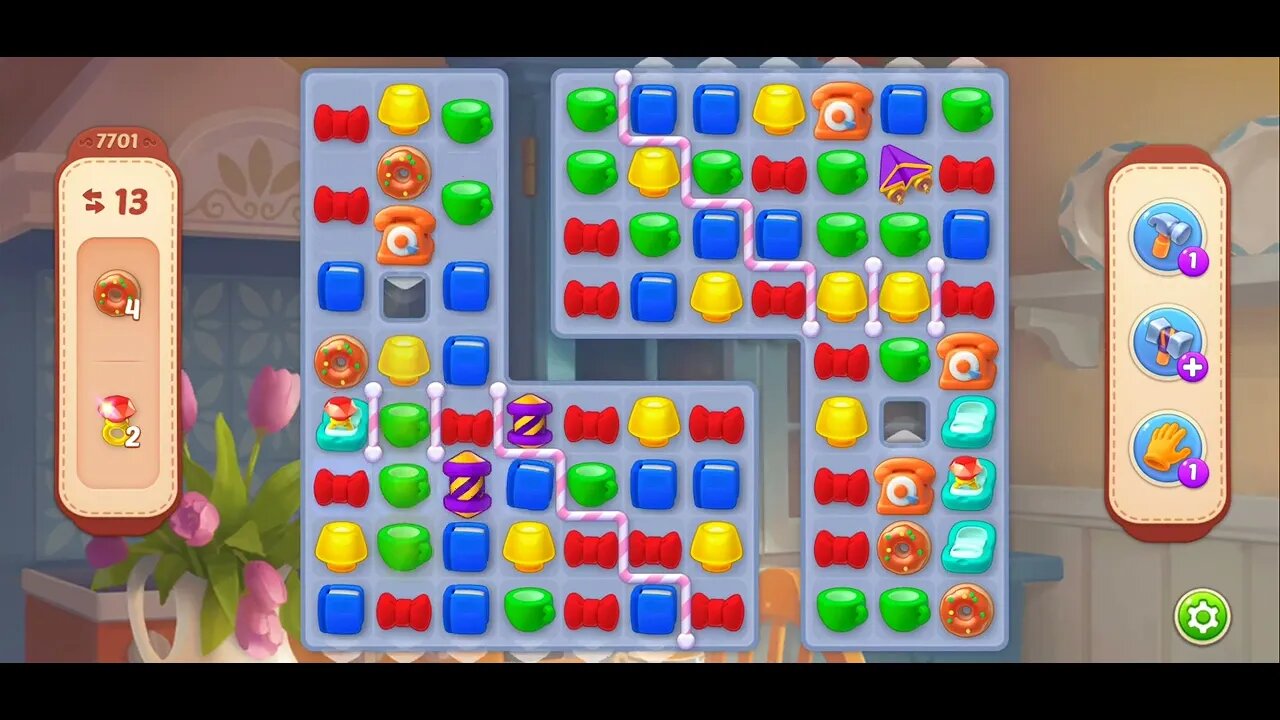 Playrix Homescapes Gameplay Walkthrough Level 7701