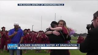 Menomonee Falls graduate gets more than a diploma on graduation day