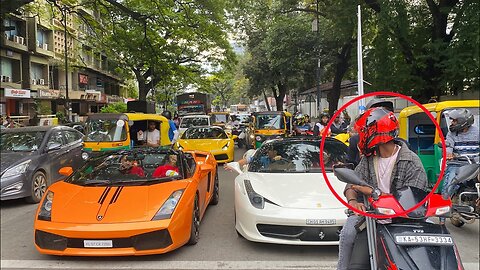 CRAZY Supercar TRIO in Bangalore INDIA | Acceleration & Exhaust