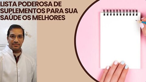 Live Reveladora: Descubra os Suplementos que EU JÁ RECOMENDEI OS MELHORES PARA SUA SAÚDE