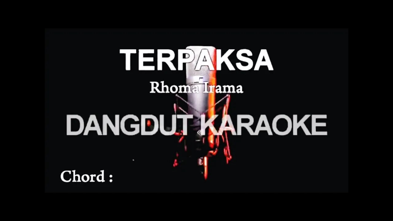 lagu karaoke terpaksa versi koplo