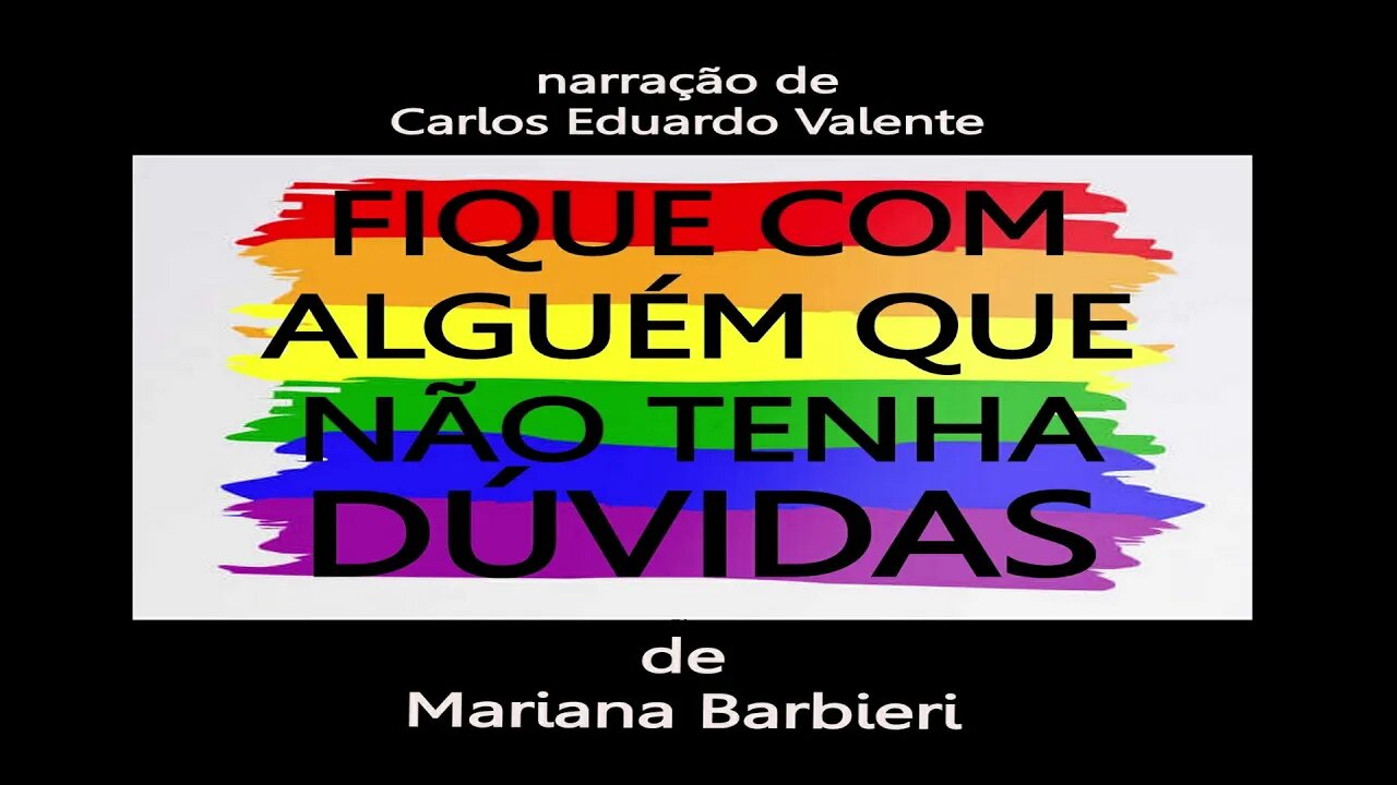 AUDIOBOOK - FIQUE COM ALGUÉM QUE NÃO TENHA DÚVIDAS - de Mariana Barbieri