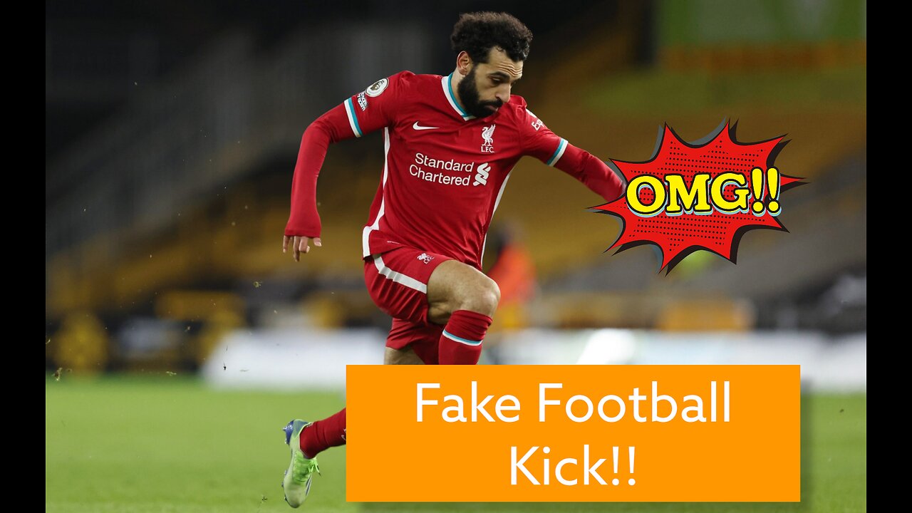 Fake Football kick prank in public...