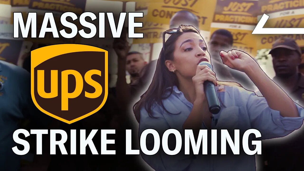 AOC Teams Up With Workers To Take On UPS