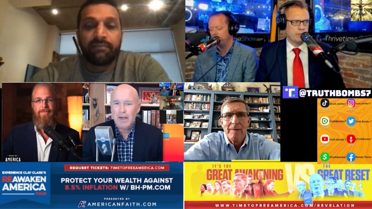 6/1/2022 Clay Clark With Kash Patel & General Flynn On: The Great Reset, Sussman, Durham, Facts In Evidence