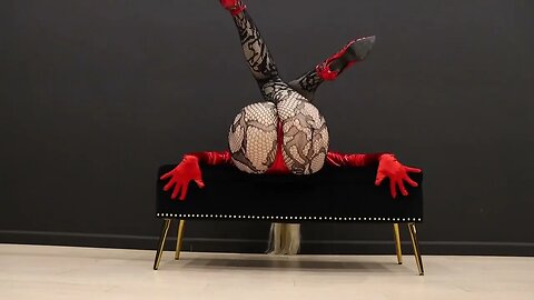 YOGA ART IN RED HEELS1080P HD