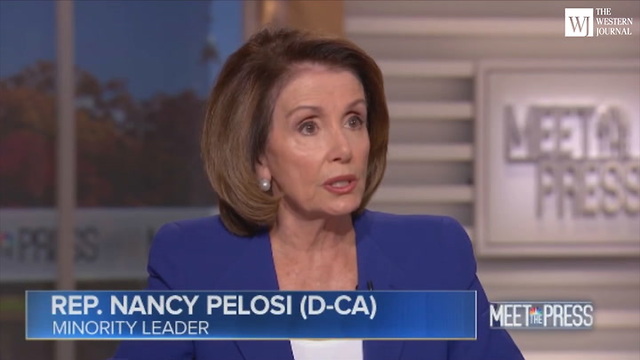 Nancy Pelosi Says John Conyers Deserves Due Process But Roy Moore Is a Child Molester