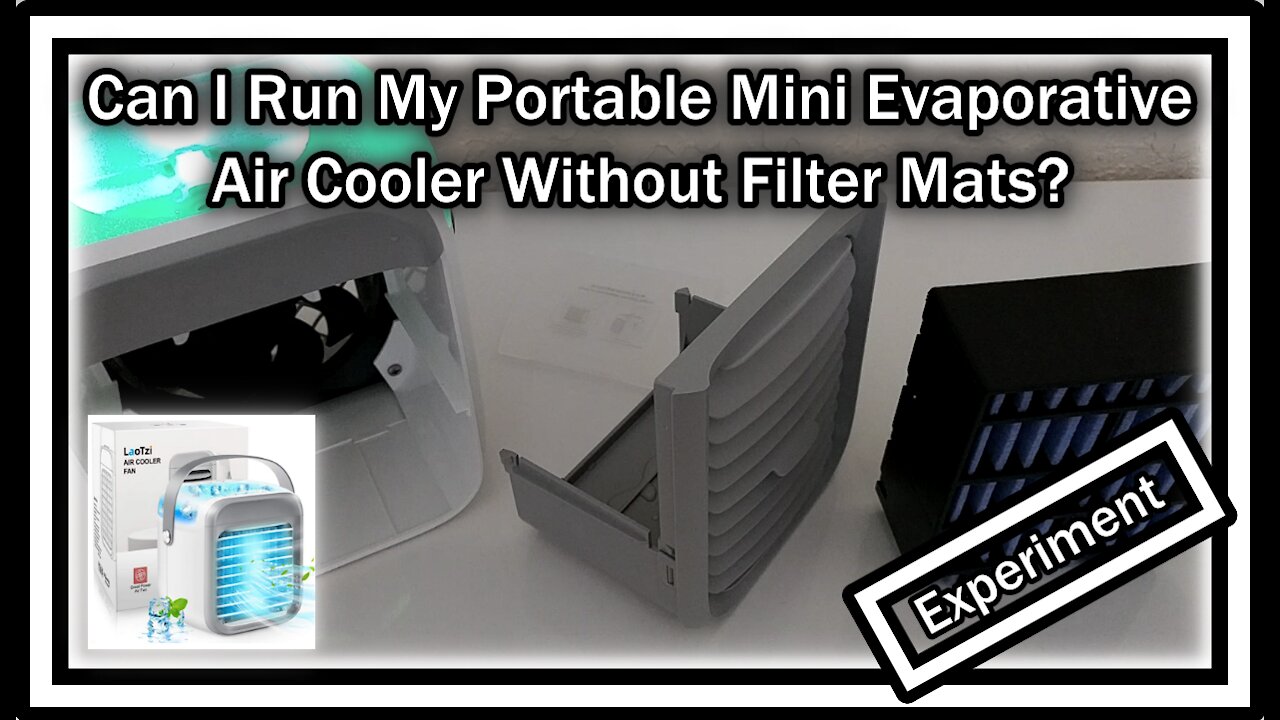 Can I Run My Portable Mini Evaporative Air Cooler Without Filter Mats? (What's Going To Happen?)