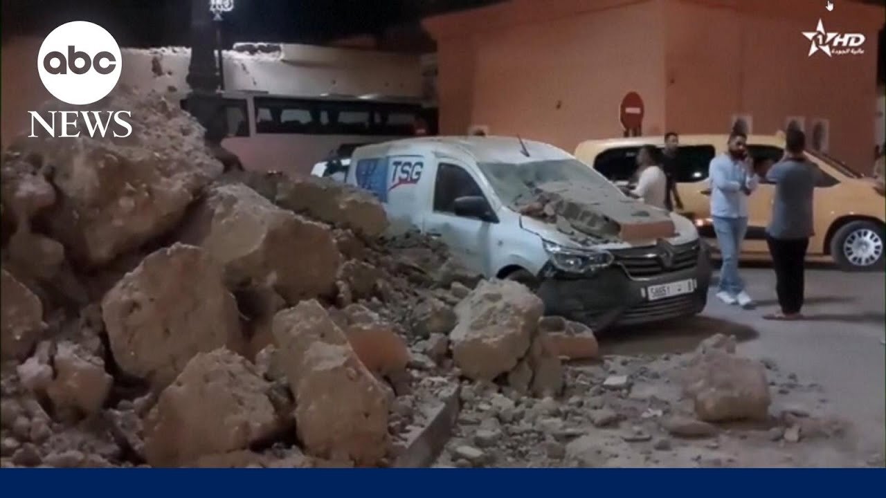 Hundreds killed in powerful earthquake in Morocco | GMA