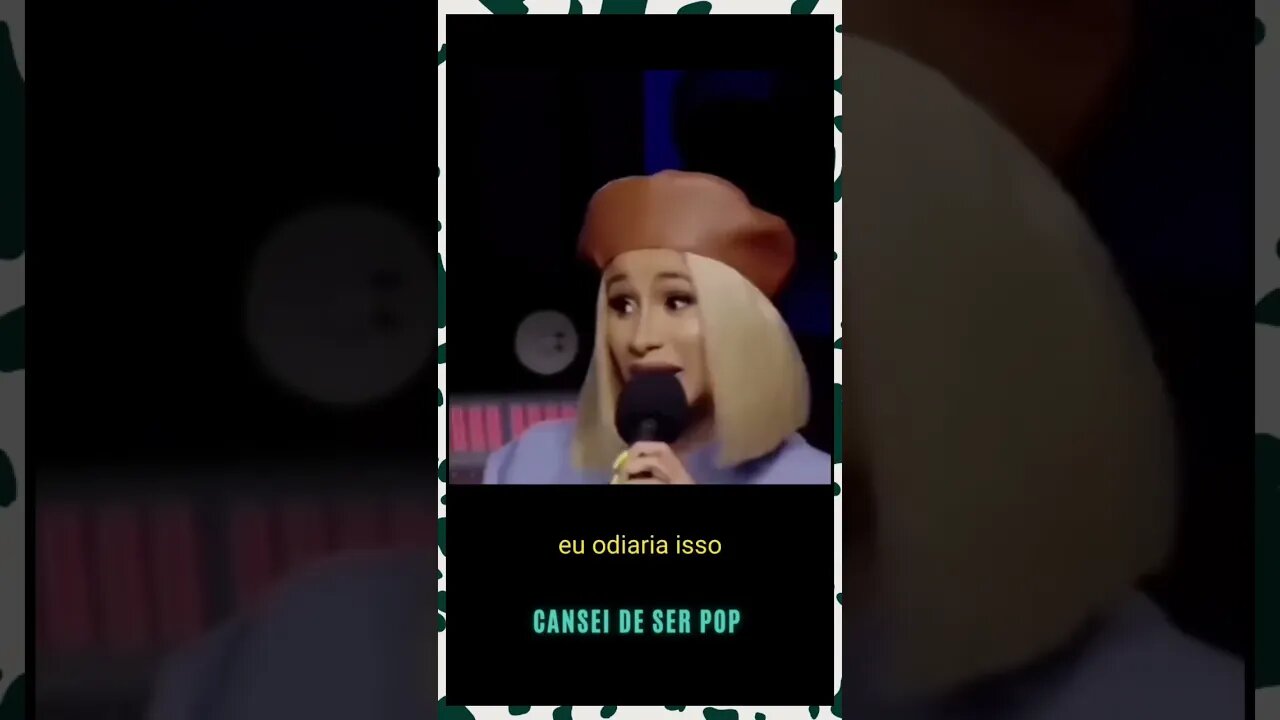 Cardi B e sua sabedoria de vida para mudar o mundo! #shorts #cardib #músicapop #educação